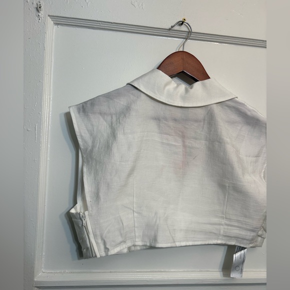 NWT Cult Gaia Janette Top in Off White *slight flaw - Picture 4 of 7